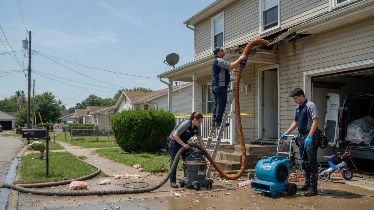 Water Damage Restoration in Lafayette, LA near me